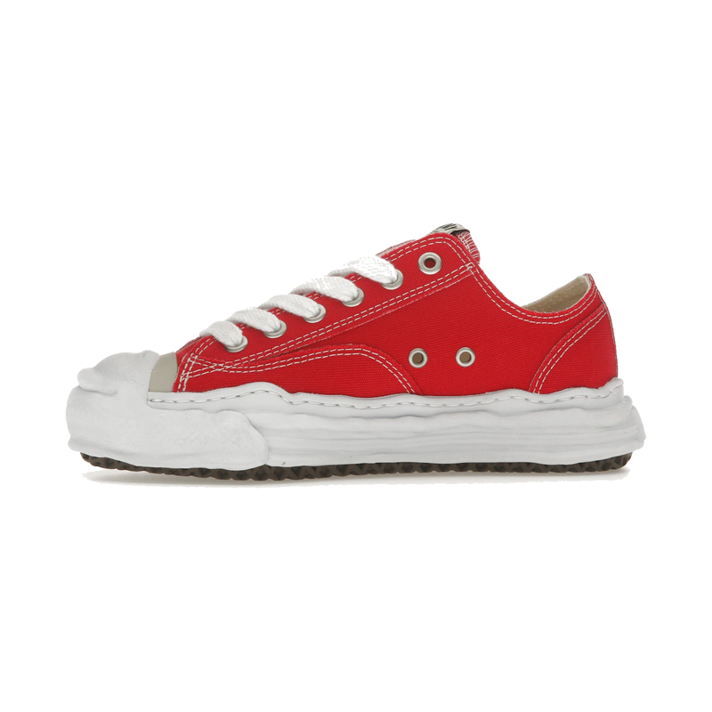 Maison Mihara Yasuhiro Hank OG Sole Canvas Low Red