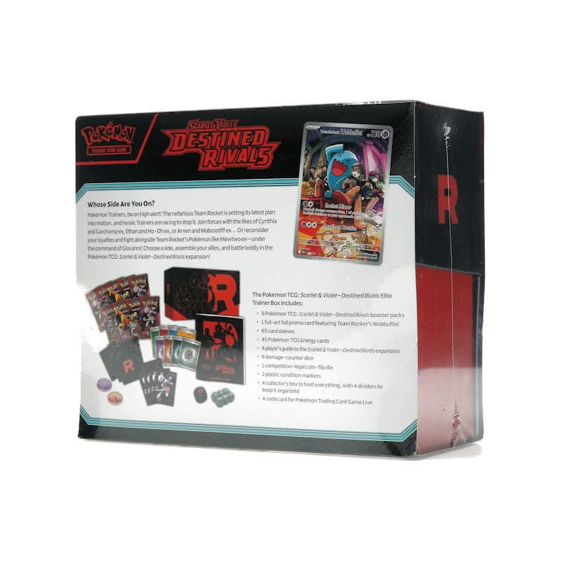 2025 Pokémon Scarlet & Violet Destined Rivals Elite Trainer Box