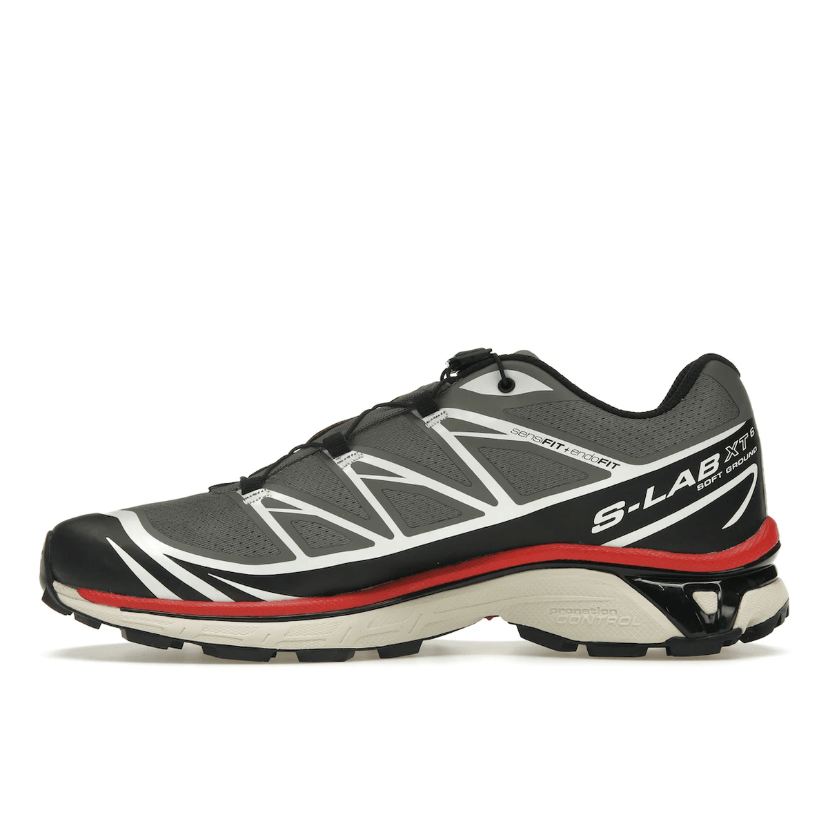 Salomon XT-6 Pewter Aurora Red - Sneakerzone