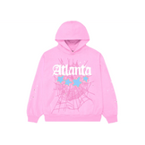 Sp5der Atlanta Hoodie Pink - Sneakerzone