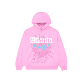 Sp5der Atlanta Hoodie Pink - Sneakerzone
