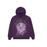 Sp5der Web Hoodie Purple - Sneakerzone