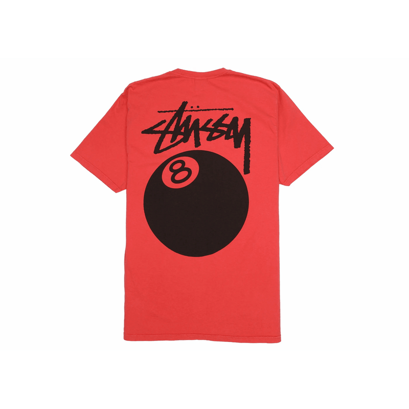 Stussy 8 Ball Pigment Dyed Tee Guava product image