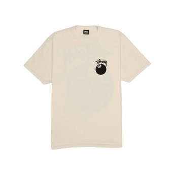 Stussy 8 Ball Pigment Dyed Tee Natural - Sneakerzone