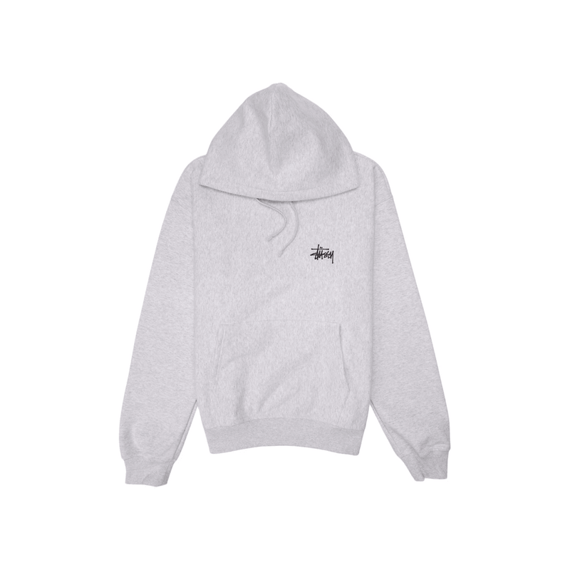 Stussy Basic Hoodie Ash Heather product image