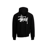 Stussy Basic Hoodie Black - Sneakerzone