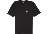 Stussy Basic T-shirt Black - Sneakerzone