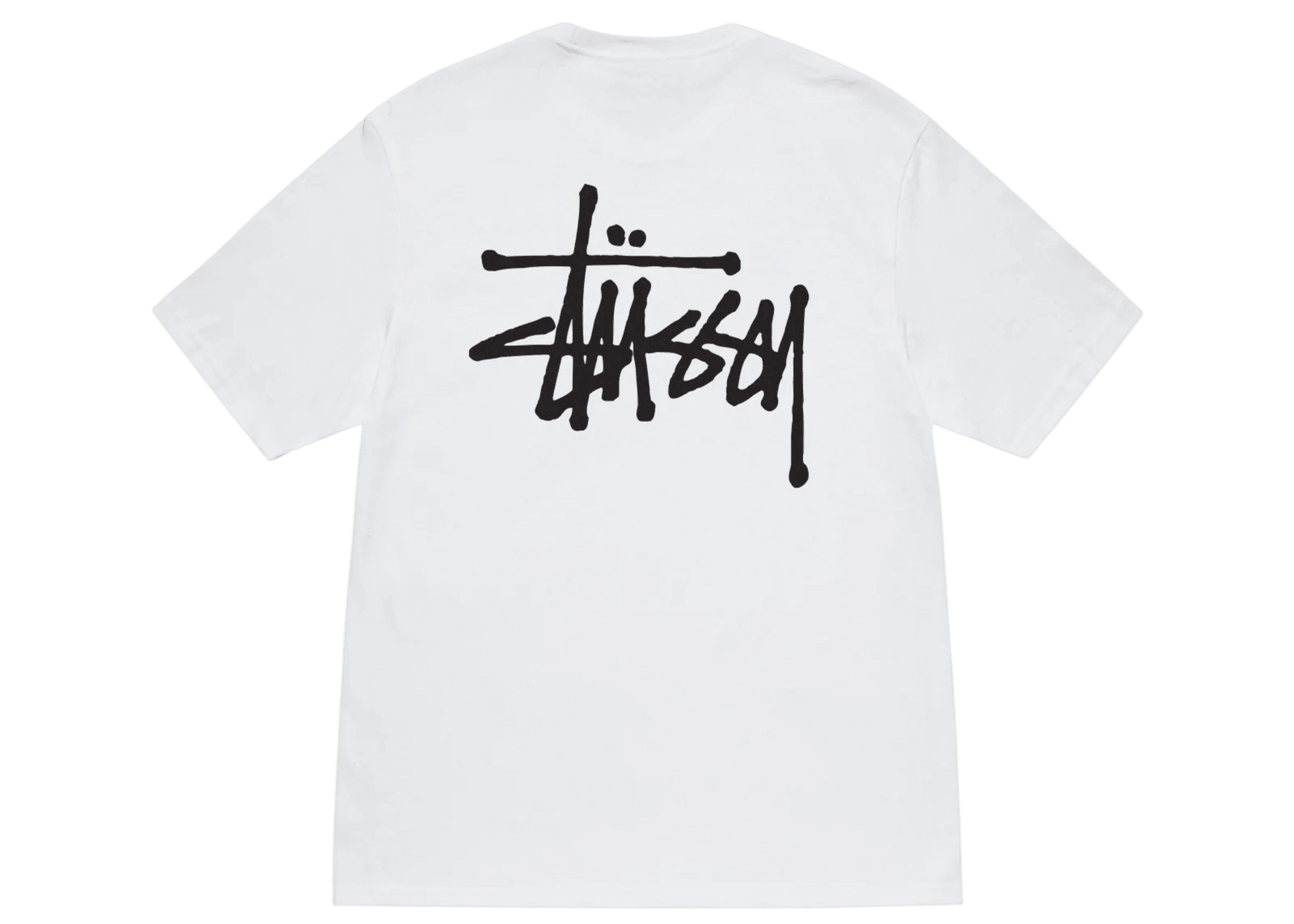 Stussy Basic Tee White - Sneakerzone