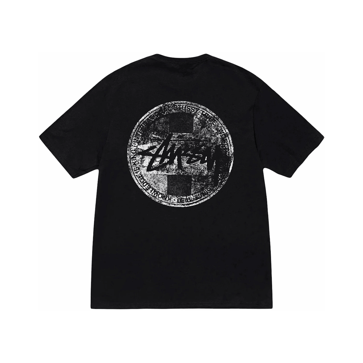 Stussy Dot Stamp Tee Black - Sneakerzone