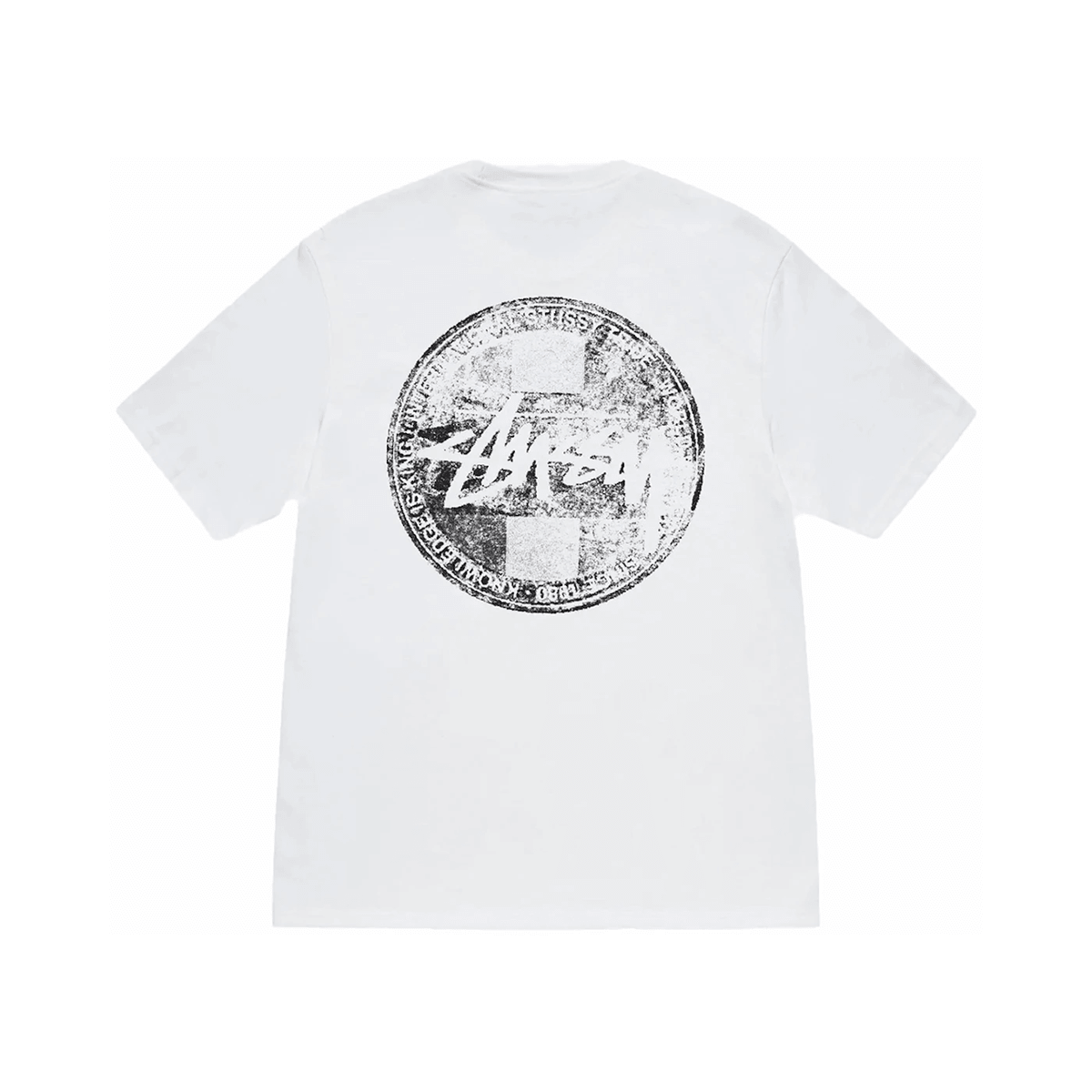 Stussy Dot Stamp Tee White - Sneakerzone