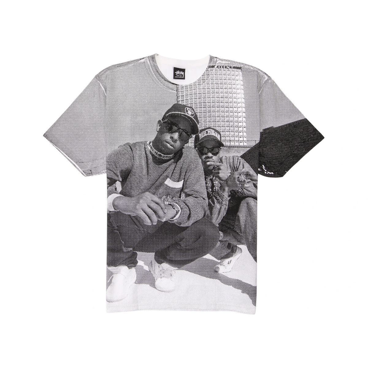 Stussy Gang Starr Tee Multicolor/White - Sneakerzone