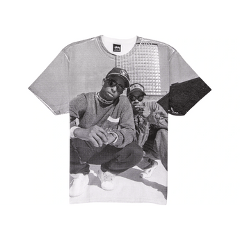 Stussy Gang Starr Tee Multicolor/White - Sneakerzone