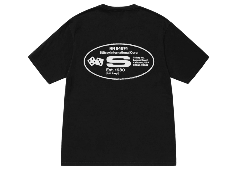 Stussy Oval Corp. T-shirt Pigment Dyed Black product image