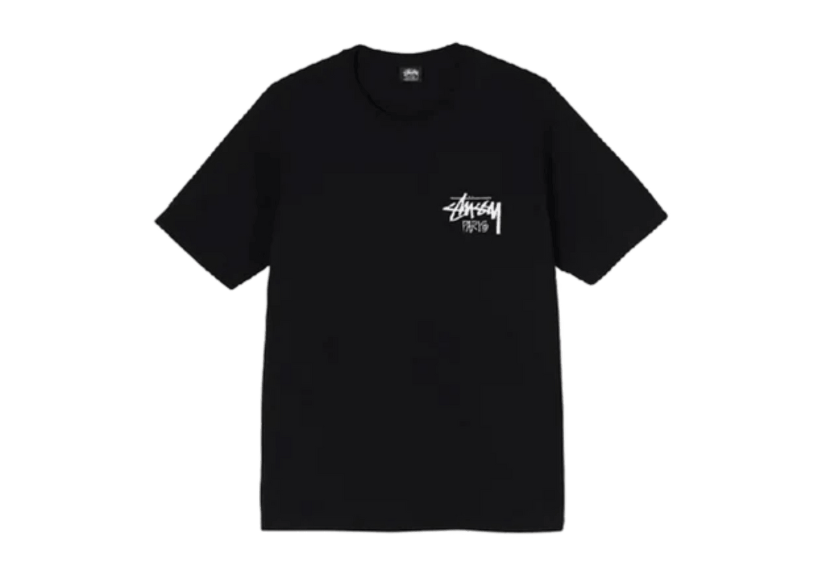 Stussy Paris Tee Black secondary image