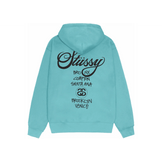 Stussy World Tour Hoodie Ocean - Sneakerzone