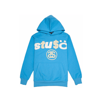 Stüssy x CPFM 8 Ball Pigment Dyed Hoodie Blue - Sneakerzone