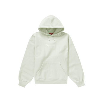 Supreme Box Logo Hooded Sweatshirt Light Green - Sneakerzone