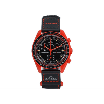 Swatch x Omega Bioceramic Moonswatch Mission On Earth Lava - Sneakerzone