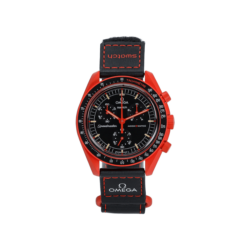 Swatch x Omega Bioceramic Moonswatch Mission On Earth Lava product image