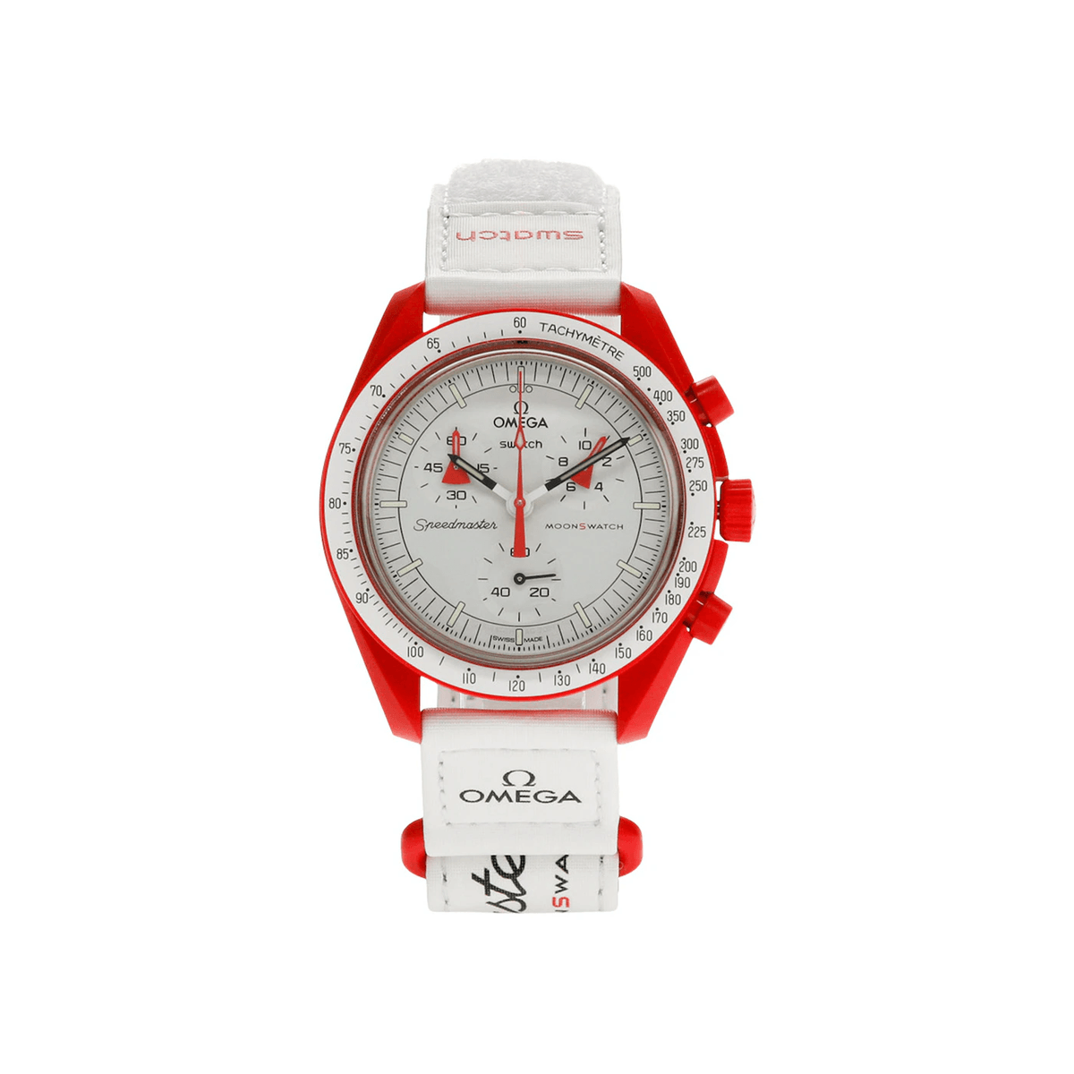 Swatch x Omega Bioceramic Moonswatch Mission to Mars - Sneakerzone
