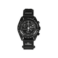 Swatch x Omega Bioceramic Moonswatch Mission To Moonphase Snoopy Black - Sneakerzone