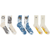 Travis Scott Cactus Jack For Fragment Socks Multi (3 Pack) - Sneakerzone