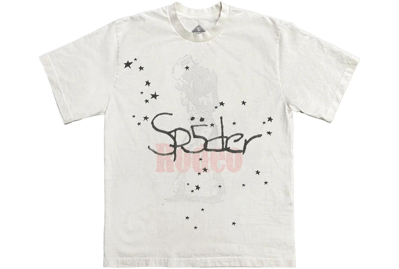 Travis Scott Cactus Jack x Sp5der Days Before Rodeo II Tee White - Sneakerzone