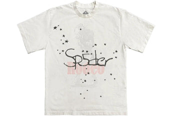 Travis Scott Cactus Jack x Sp5der Days Before Rodeo II Tee White - Sneakerzone