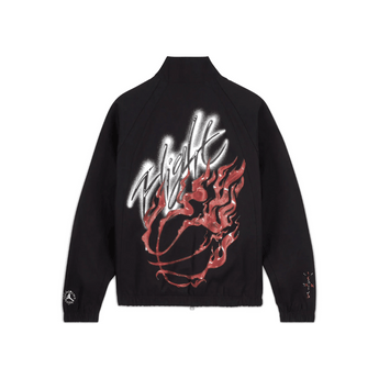 Travis Scott x Jordan Woven Jacket Black - Sneakerzone