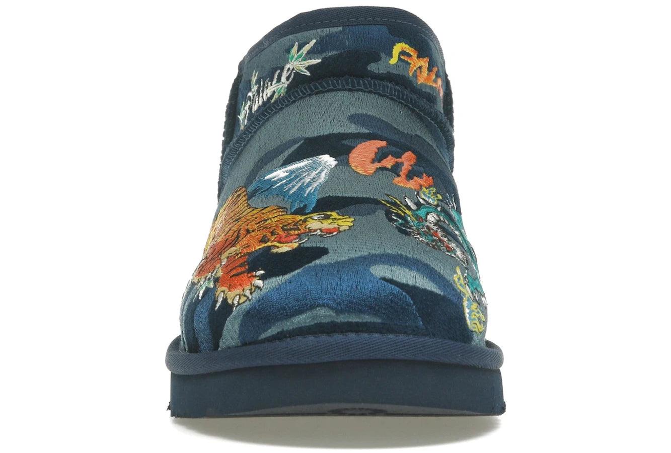 UGG Classic Ultra Mini Boot Palace Navy Camo - Sneakerzone