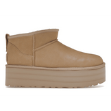UGG Classic Ultra Mini Platform Boot Driftwood - Sneakerzone