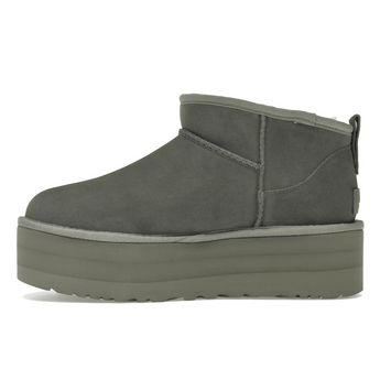 UGG Classic Ultra Mini Platform Boot Moss Green - Sneakerzone
