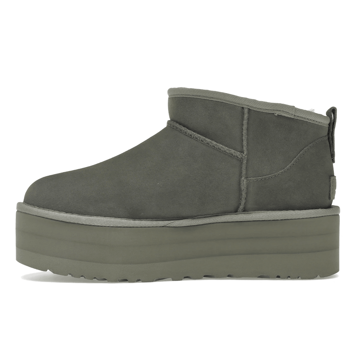 UGG Classic Ultra Mini Platform Boot Moss Green - Sneakerzone