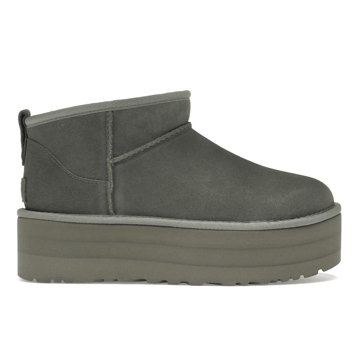 UGG Classic Ultra Mini Platform Boot Moss Green - Sneakerzone