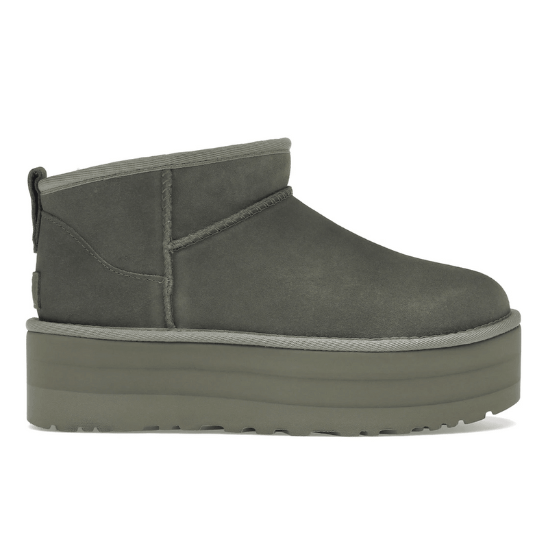 UGG Classic Ultra Mini Platform Boot Moss Green product image