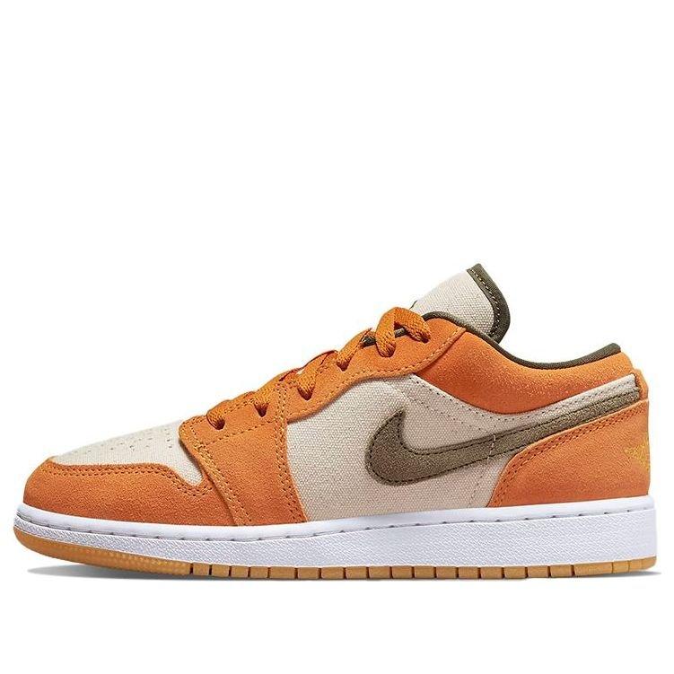 Air Jordan 1 Low Light Curry - Sneakerzone