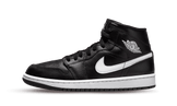 Air Jordan 1 Mid Black White - Sneakerzone