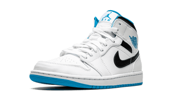 Air Jordan 1 Mid Laser Blue - Sneakerzone