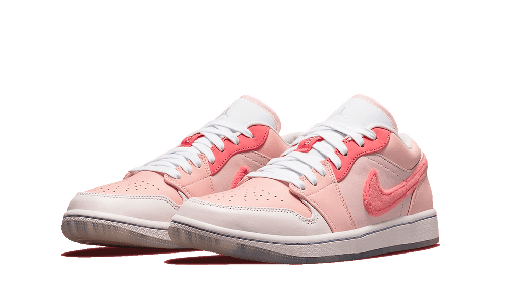 Air Jordan 1 Low Pink Mighty Swooshes - Sneakerzone