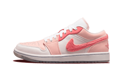 Air Jordan 1 Low Pink Mighty Swooshes - Sneakerzone