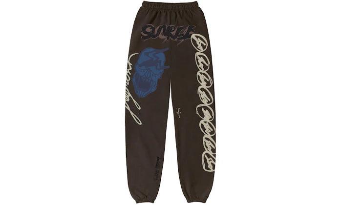 Travis Scott Cactus Jack For Fragment Sunrise Sweatpants Washed Black - Sneakerzone